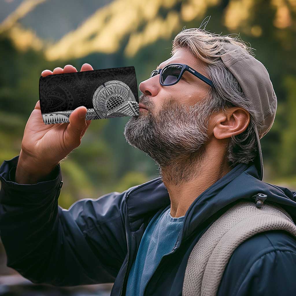 Samoan Tatau 4 in 1 Can Cooler Tumbler Art Tribal Traditional Tattoos - Polynesian Pride