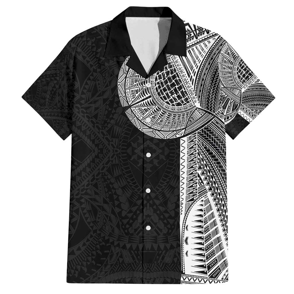 Samoan Tatau Family Matching Long Sleeve Bodycon Dress and Hawaiian Shirt Art Tribal Traditional Tattoos - Polynesian Pride