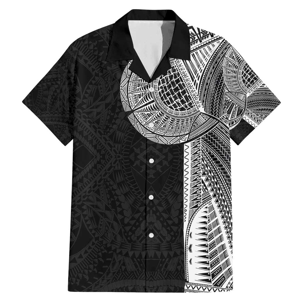 Samoan Tatau Family Matching Mermaid Dress and Hawaiian Shirt Art Tribal Traditional Tattoos - Polynesian Pride