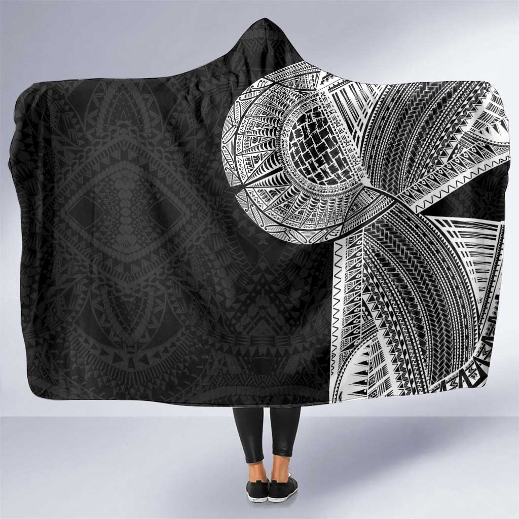 Samoan Tatau Hooded Blanket Art Tribal Traditional Tattoos - Polynesian Pride