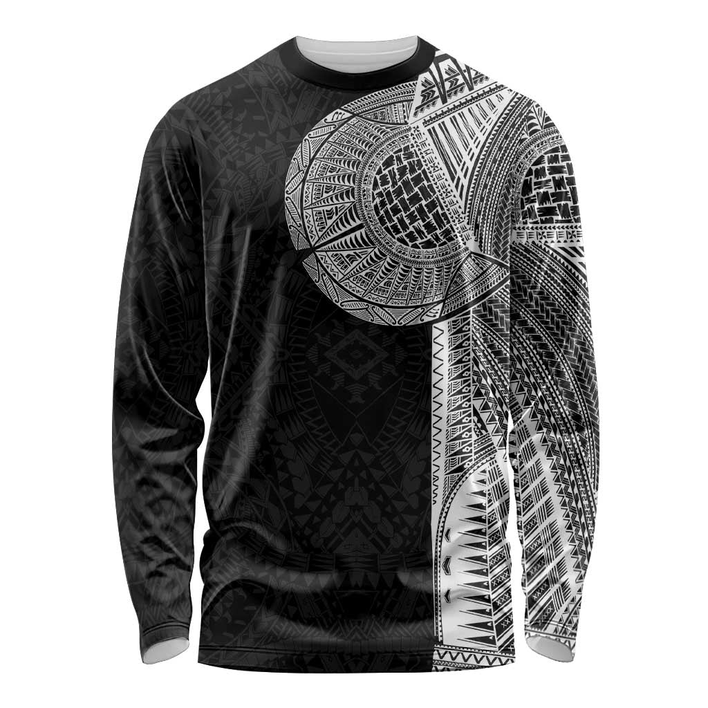 Samoan Tatau Long Sleeve Shirt Art Tribal Traditional Tattoos - Polynesian Pride