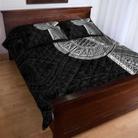 Samoan Tatau Quilt Bed Set Art Tribal Traditional Tattoos - Polynesian Pride