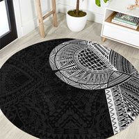 Samoan Tatau Round Carpet Art Tribal Traditional Tattoos - Polynesian Pride