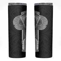 Samoan Tatau Skinny Tumbler Art Tribal Traditional Tattoos - Polynesian Pride