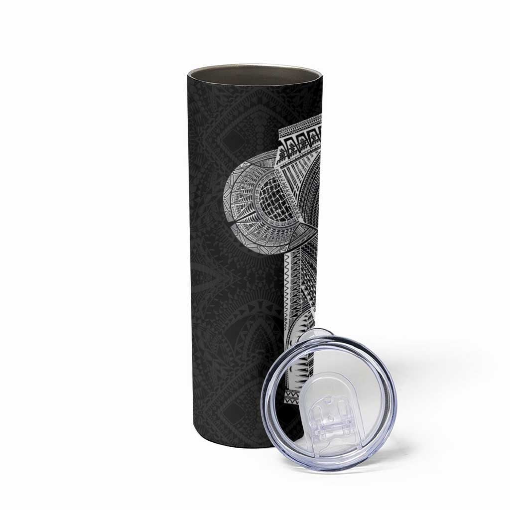Samoan Tatau Skinny Tumbler Art Tribal Traditional Tattoos - Polynesian Pride