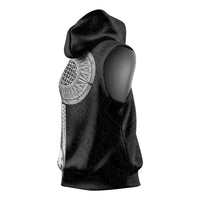 Samoan Tatau Sleeveless Hoodie Art Tribal Traditional Tattoos - Polynesian Pride