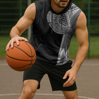 Samoan Tatau Sleeveless Hoodie Art Tribal Traditional Tattoos - Polynesian Pride