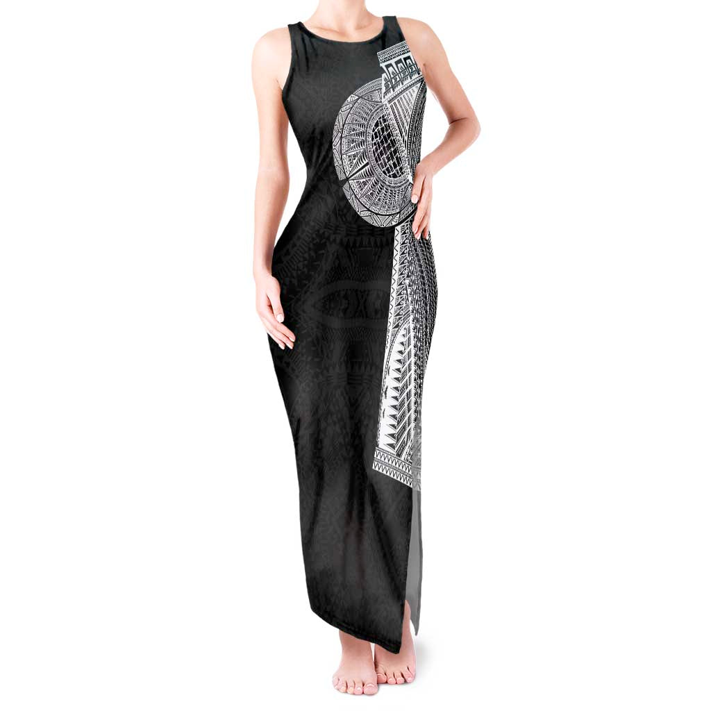 Samoan Tatau Tank Maxi Dress Art Tribal Traditional Tattoos - Polynesian Pride