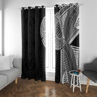 Samoan Tatau Window Curtain Art Tribal Traditional Tattoos - Polynesian Pride