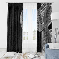 Samoan Tatau Window Curtain Art Tribal Traditional Tattoos - Polynesian Pride