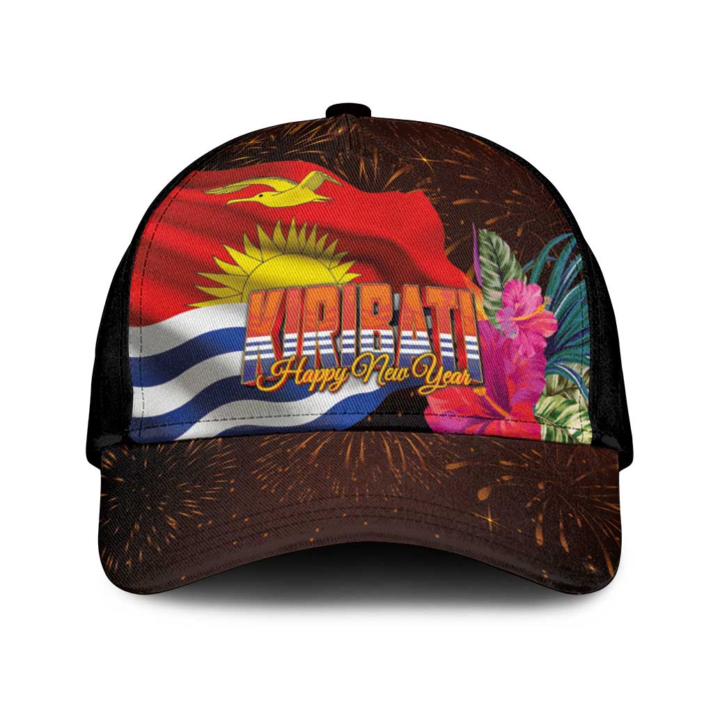 Kiribati Flag and Fireworks Classic Cap First Place Welcome the New Year - Polynesian Pride