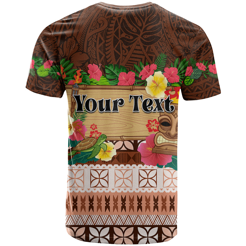 Pasifika Festival Auckland T Shirt Polynesian Tribal with Pacific Pattern Brown Color LT03 - Polynesian Pride
