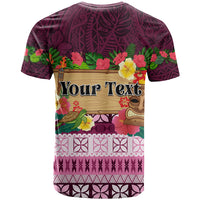Pasifika Festival Auckland T Shirt Polynesian Tribal with Pacific Pattern Pink Color LT03 - Polynesian Pride