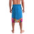 Yap Day Lavalava Tapa Pattern with Hisbiscus LT03 - Polynesian Pride