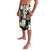 Hawaiian Lei Day Lavalava Plumeria and Turtle with Polynesian Tribal Pattern