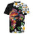 Hawaiian Lei Day Rugby Jersey Plumeria and Turtle with Polynesian Tribal Pattern