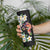 Hawaiian Lei Day Skinny Tumbler Plumeria and Turtle with Polynesian Tribal Pattern