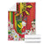 Personalised Hawaii and Philippines Together Blanket The Emblems with Cultural Symbols Green-Yellow-Red Tricolor