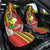 Personalised Hawaii and Philippines Together Car Seat Cover The Emblems with Cultural Symbols Green-Yellow-Red Tricolor