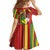 Personalised Hawaii and Philippines Together Family Matching Mermaid Dress and Hawaiian Shirt The Emblems with Cultural Symbols Green-Yellow-Red Tricolor