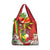 Personalised Hawaii and Philippines Together Grocery Bag The Emblems with Cultural Symbols Green-Yellow-Red Tricolor