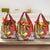 Personalised Hawaii and Philippines Together Grocery Bag The Emblems with Cultural Symbols Green-Yellow-Red Tricolor