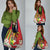 Personalised Hawaii and Philippines Together Grocery Bag The Emblems with Cultural Symbols Green-Yellow-Red Tricolor