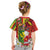 Personalised Hawaii and Philippines Together Kid T Shirt The Emblems with Cultural Symbols Green-Yellow-Red Tricolor