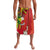 Personalised Hawaii and Philippines Together Lavalava The Emblems with Cultural Symbols Green-Yellow-Red Tricolor