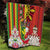 Personalised Hawaii and Philippines Together Quilt The Emblems with Cultural Symbols Green-Yellow-Red Tricolor