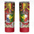 Personalised Hawaii and Philippines Together Skinny Tumbler The Emblems with Cultural Symbols Tricolor