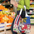 Personalised Hawaii and Philippines Together Grocery Bag The Emblems with Cultural Symbols Blue-White-Red Tricolor