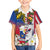Personalised Hawaii and Philippines Together Hawaiian Shirt The Emblems with Cultural Symbols Blue-White-Red Tricolor
