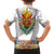 Haiti Flag Traditional Dashiki Family Matching Tank Maxi Dress and Hawaiian Shirt White Color - Polynesian Pride