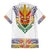 Haiti Flag Traditional Dashiki Family Matching Tank Maxi Dress and Hawaiian Shirt White Color - Polynesian Pride