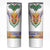 Haiti Flag Traditional Dashiki Skinny Tumbler White Color - Polynesian Pride