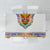 Haiti Flag Traditional Dashiki Tablecloth White Color - Polynesian Pride