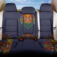 Haiti Flag Traditional Dashiki Back Car Seat Cover Black Color - Polynesian Pride