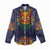 Haiti Flag Traditional Dashiki Women Casual Shirt Black Color - Polynesian Pride