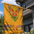 Haiti Flag Traditional Dashiki Garden Flag Yellow Color - Polynesian Pride