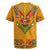 Haiti Flag Traditional Dashiki Rugby Jersey Yellow Color - Polynesian Pride