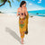 Haiti Flag Traditional Dashiki Sarong Yellow Color - Polynesian Pride