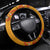 Haiti Flag Traditional Dashiki Steering Wheel Cover Yellow Color - Polynesian Pride