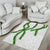 Hawaii Maile Lei Area Rug Aloha White Color