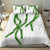 Hawaii Maile Lei Bedding Set Aloha White Color