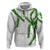 Hawaii Maile Lei Hoodie Aloha White Color