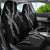 Hawaii Maile Lei Car Seat Cover Aloha Grayscale Color