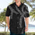 Hawaii Maile Lei Hawaiian Shirt Aloha Grayscale Color