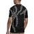 Hawaii Maile Lei Rugby Jersey Aloha Grayscale Color