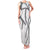 Hawaii Maile Lei Family Matching Tank Maxi Dress and Hawaiian Shirt Aloha The Grey Color